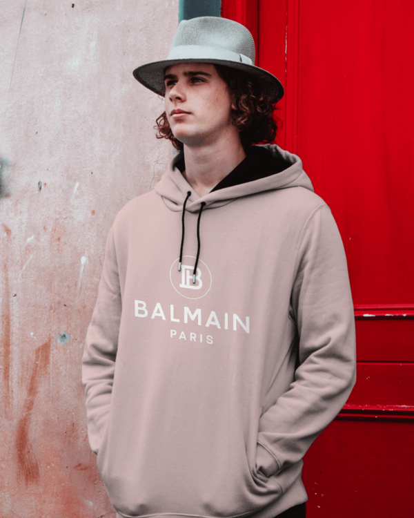 First Copy Balmain Paris Hoodie On Sale - Image 4