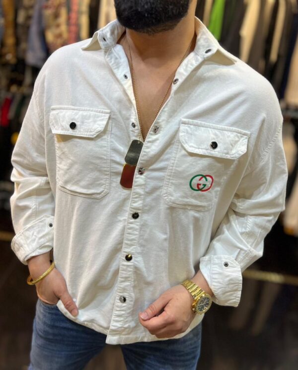 Premium Imported Gucci Shirt On Sale for men-2 colors - Image 2