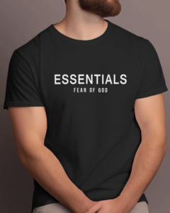 Essentials first copy tshrit black tshirt online (7)