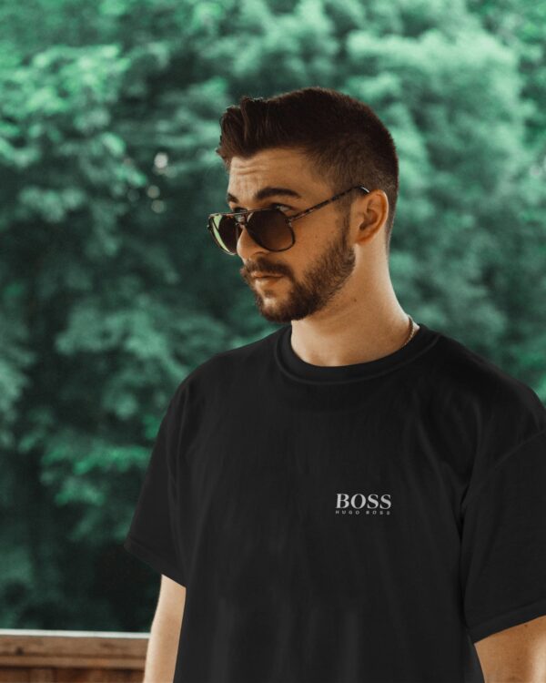 PRINTED HUGO BOSS MENS ROUND NECK TSHIRTS