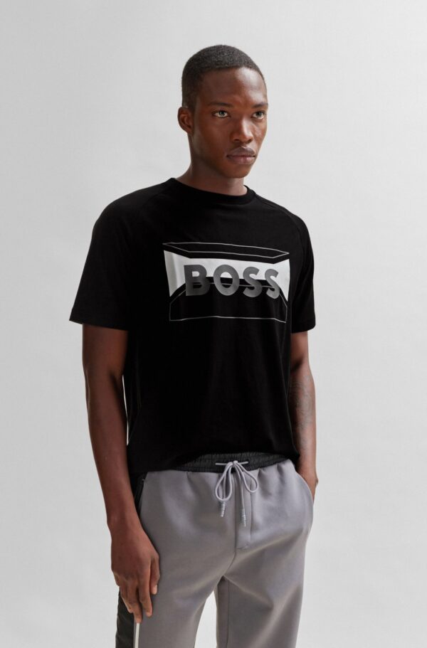 PRINTED HUGO BOSS MENS ROUND NECK TSHIRTS - Image 3