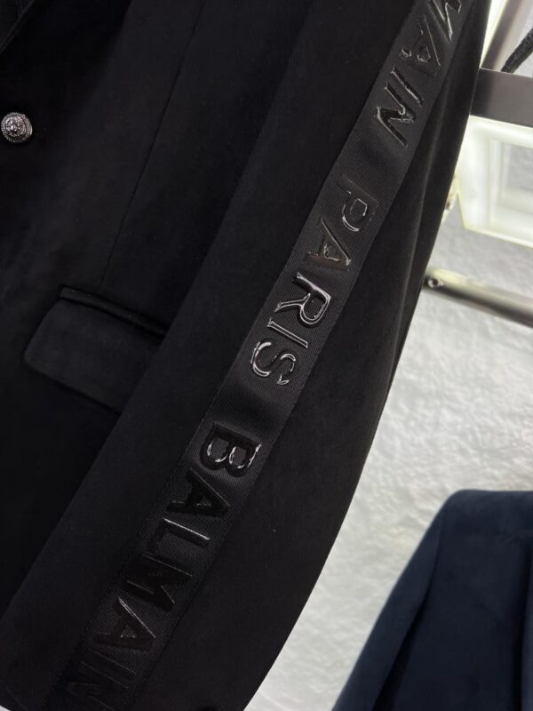 FIRST COPY BALMAIN IMPORTED SUEDE FABRIC BLAZERS - Image 8