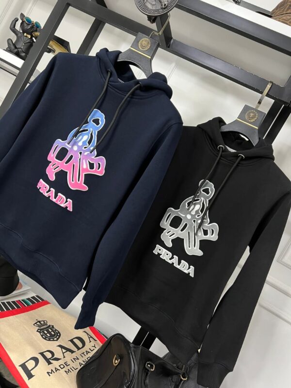 PRADA PREMIUM HOODIE SWEATSHIRTS - Image 3