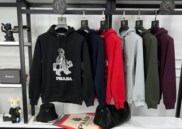 PRADA PREMIUM HOODIE SWEATSHIRTS - Image 10