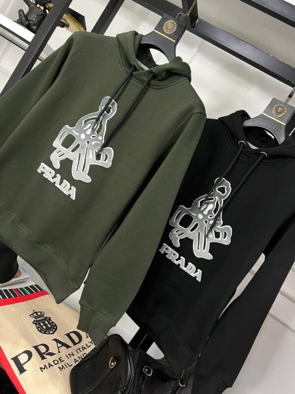 PRADA PREMIUM HOODIE SWEATSHIRTS - Image 9