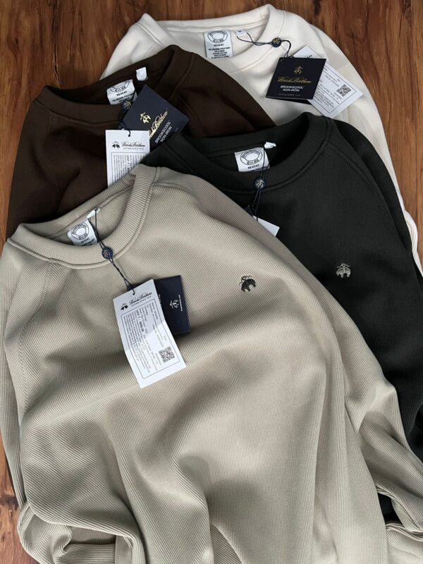 FIRST COPY Brooks brother Round neck SWEATSHIRT