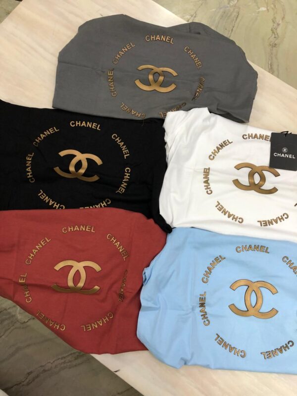 FIRST COPY CHANEL PREMIUM ROUND NECK TSHIRTS