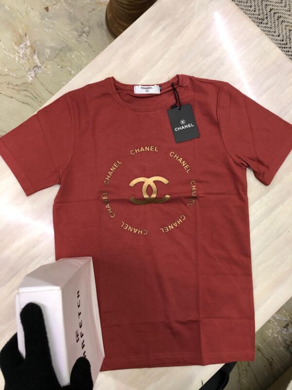 FIRST COPY CHANEL PREMIUM ROUND NECK TSHIRTS - Image 4
