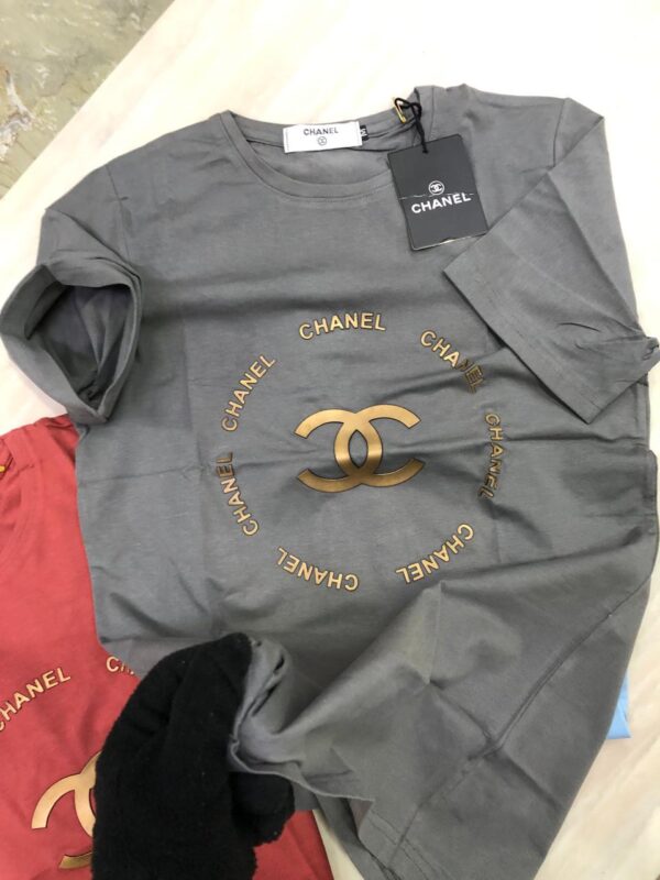 FIRST COPY CHANEL PREMIUM ROUND NECK TSHIRTS - Image 13