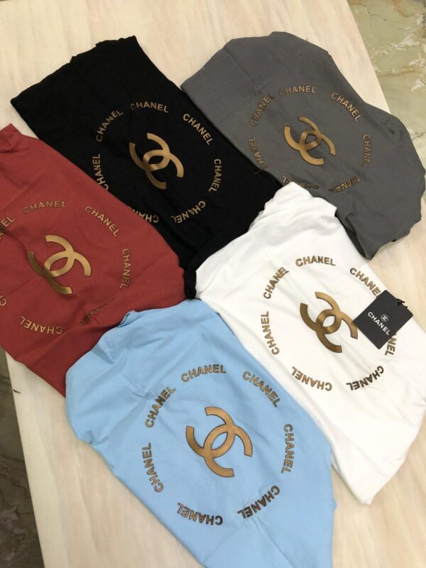 FIRST COPY CHANEL PREMIUM ROUND NECK TSHIRTS - Image 10