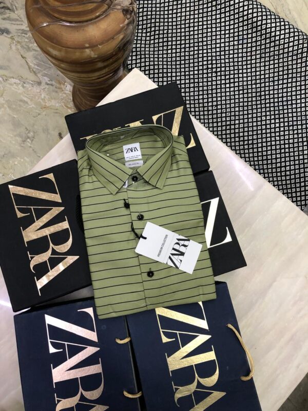 FIRST COPY ZARA MEN'S EXCLUSIVE LINING SHIRTS - Image 12