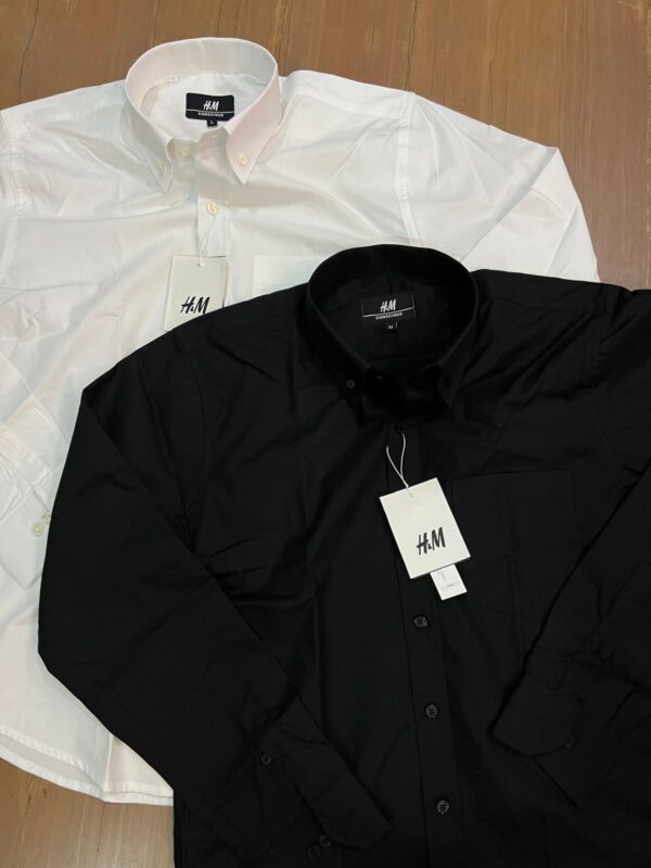 FIRST COPY H&M (PREMIUM QUALITY) Plain shirt