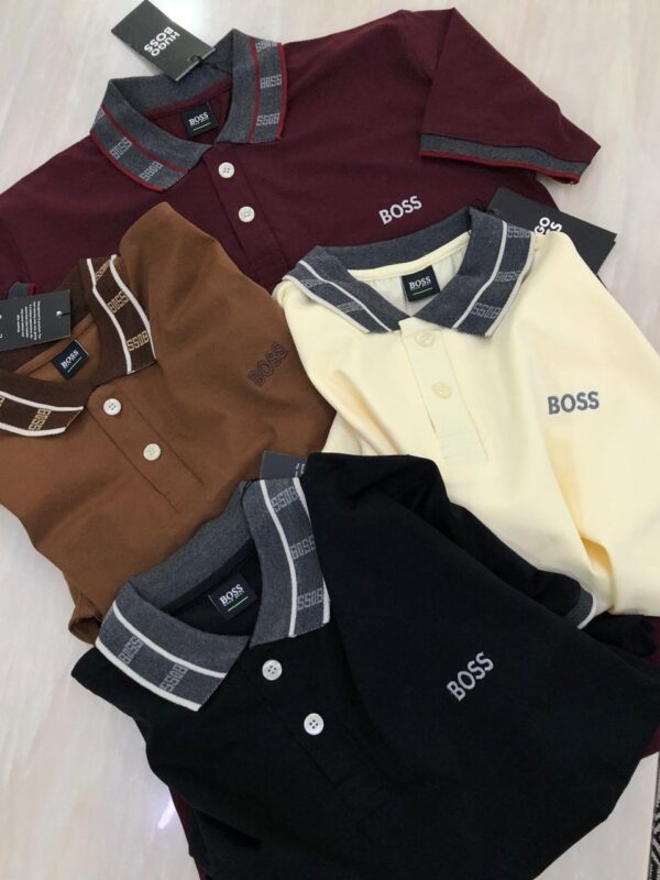 FIRST COPY HUGO BOSS PREMIUM LYCRA POLO T SHIRT