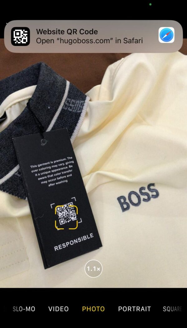 FIRST COPY HUGO BOSS PREMIUM LYCRA POLO T SHIRT - Image 5