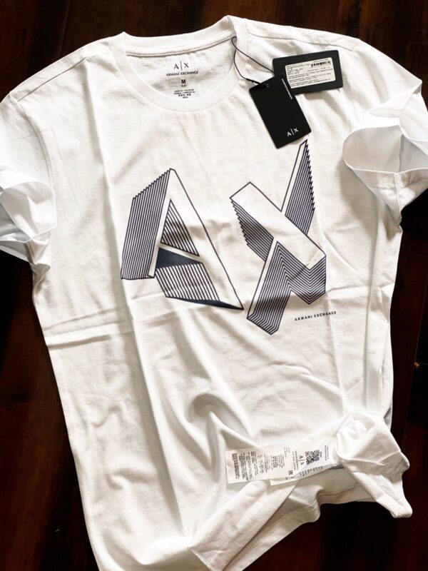 FIRST COPY ARMANI EXPORT ORIGINAL CREW NECKS TEES - Image 3