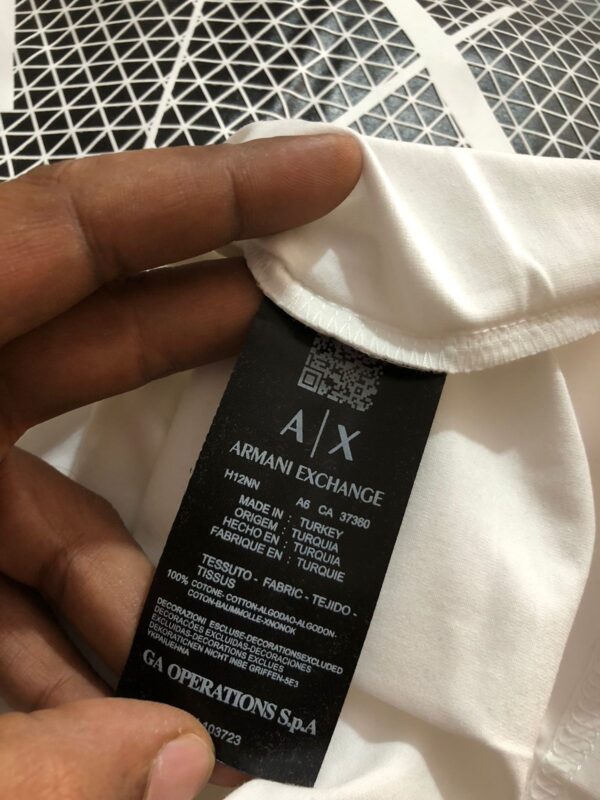 FIRST COPY Armani Imported Original Crews - Image 2