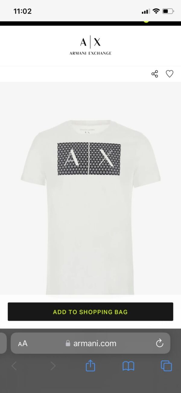 FIRST COPY Armani Imported Original Crews - Image 3