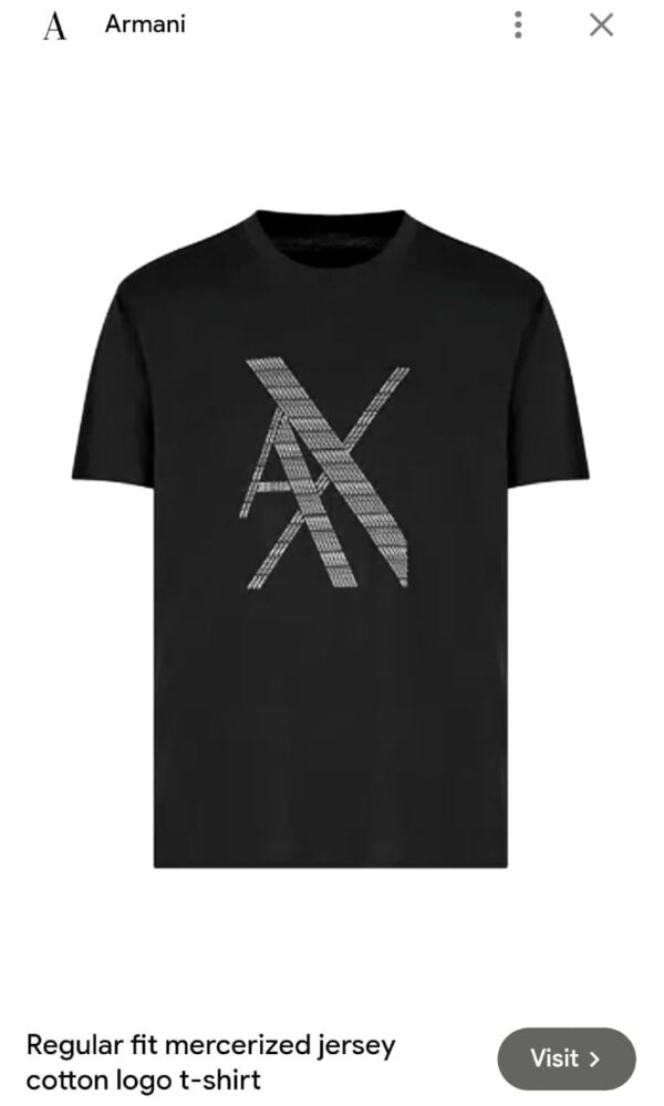 FIRST COPY ARMANI VERY PREMIUM COTTON ROUND NECKS - Image 6