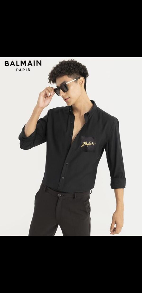 FIRST COPY Balmain Exclusive Cotton Shirts - Image 5