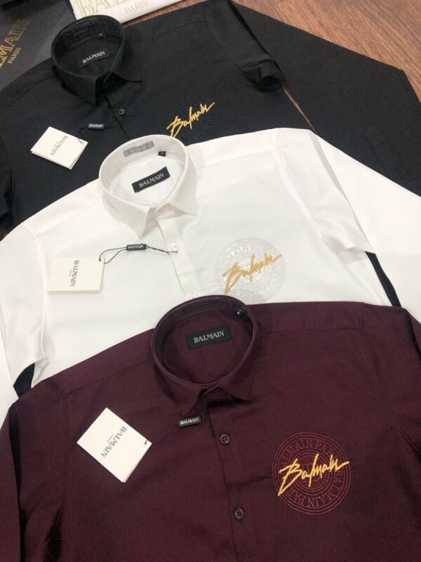 FIRST COPY Balmain Exclusive Cotton Shirts - Image 3