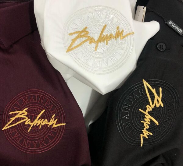 FIRST COPY Balmain Exclusive Cotton Shirts - Image 2
