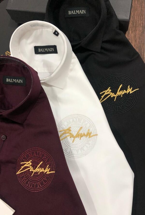 FIRST COPY Balmain Exclusive Cotton Shirts - Image 10