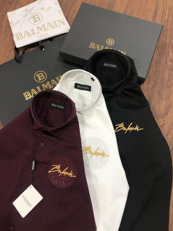 FIRST COPY Balmain Exclusive Cotton Shirts - Image 4