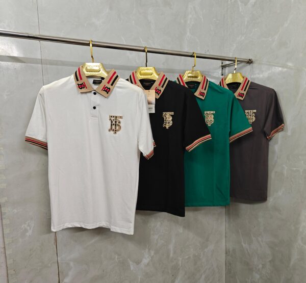 FIRST COPY Classic Burberry polo tshirt - Image 2