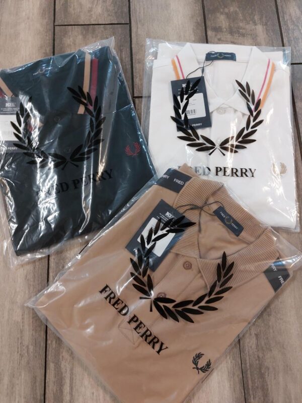 FIRST COPY Fred Perry Imported Quality Exclusive Polo Tees - Image 9