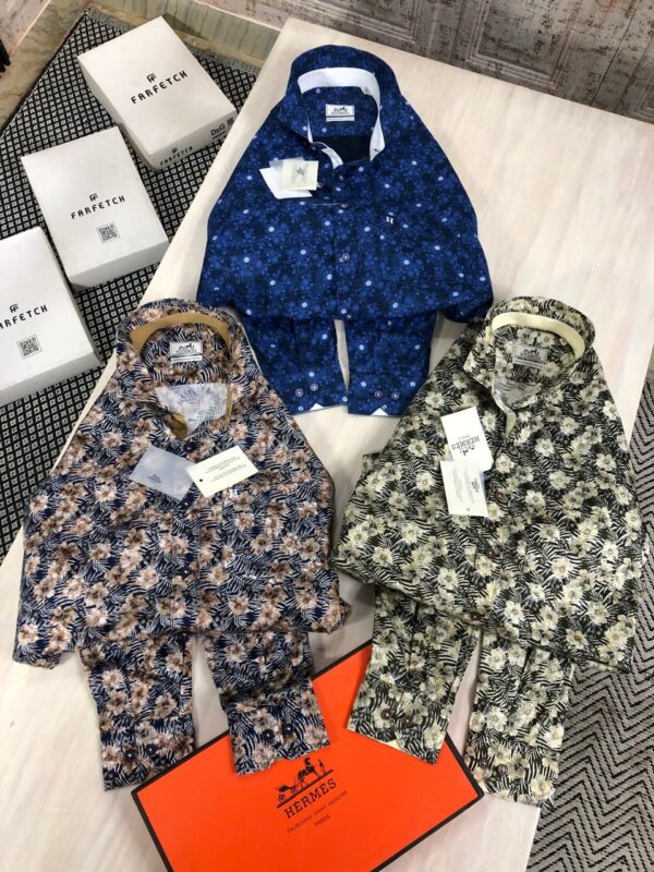 FIRST COPY Hermes Exclusive Cotton Shirts