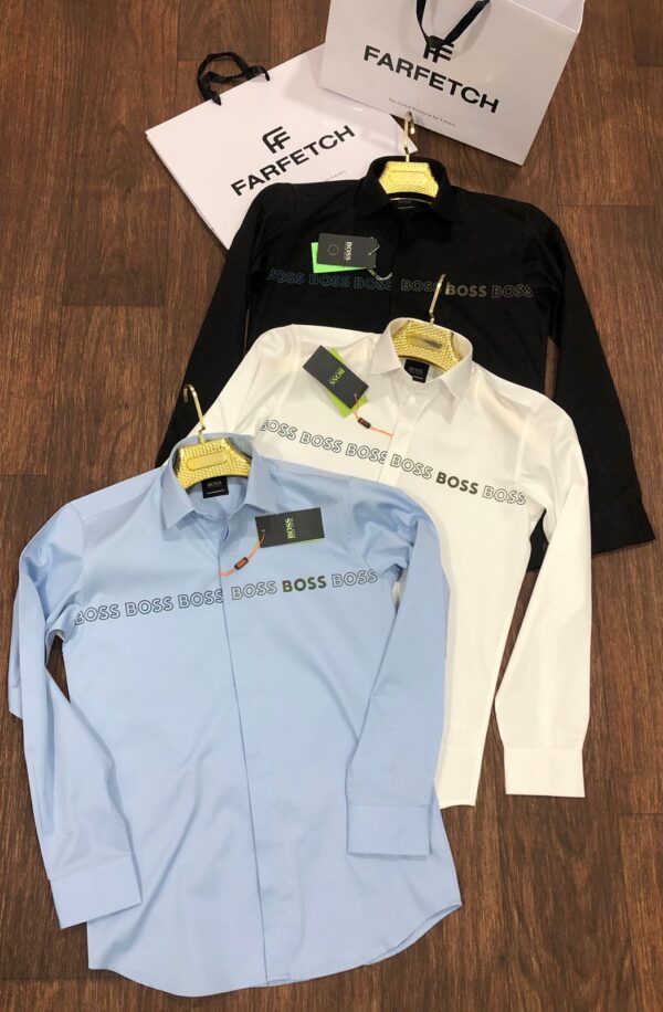 FIRST COPY Hugo Boss Exclusive Cotton Shirts - Image 5
