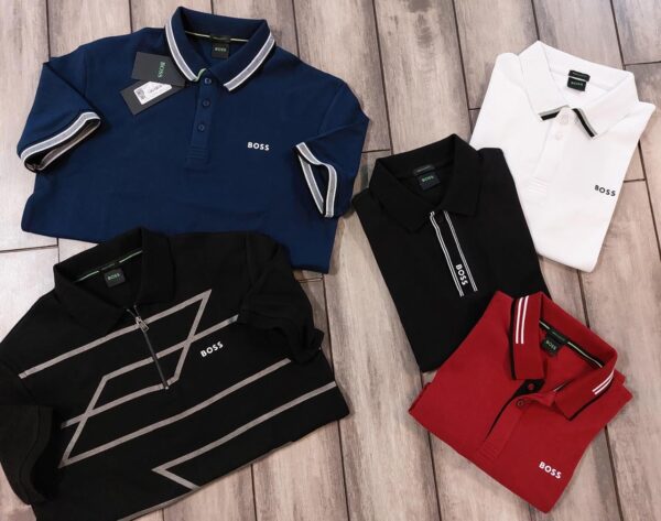 FIRST COPY Hugo Boss Imported Quality Exclusive Polo Tees - Image 5