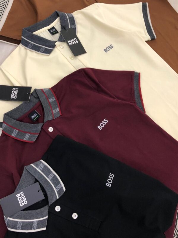 FIRST COPY Hugo Boss Premium Lycra Polos & T-Shirts - Image 5