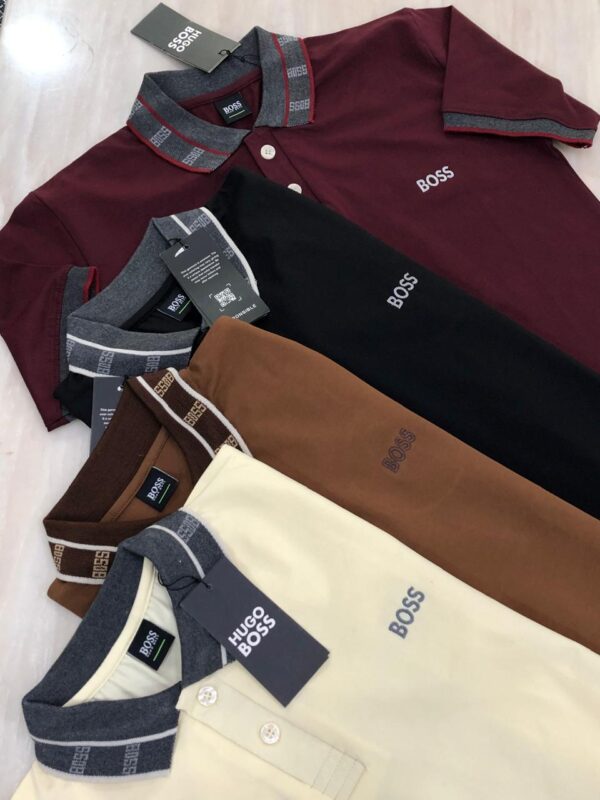 FIRST COPY Hugo Boss Premium Lycra Polos & T-Shirts - Image 10