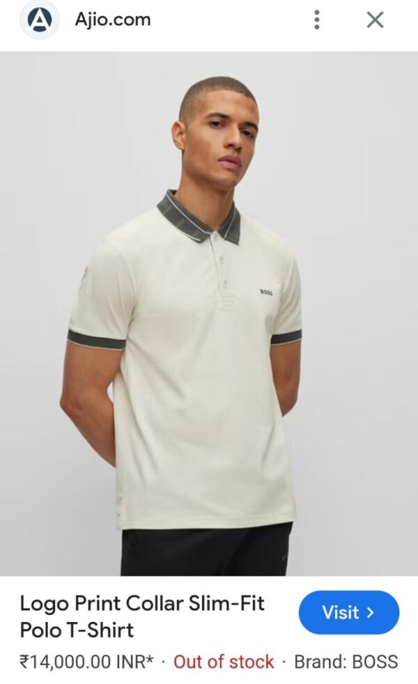 FIRST COPY Hugo Boss Premium Lycra Polos & T-Shirts - Image 11