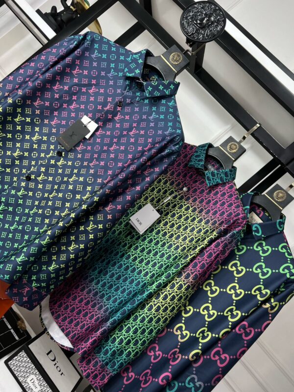 FIRST COPY LV, Dior, Gucci Digital Brands Full Sleeve Shirt - Image 5