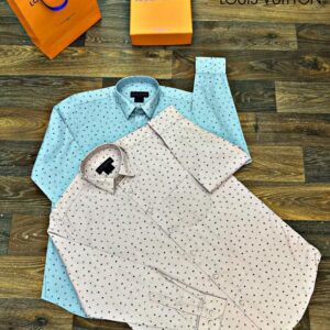 FIRST COPY Louis Vuitton Premium Cotton Fabric Shirts