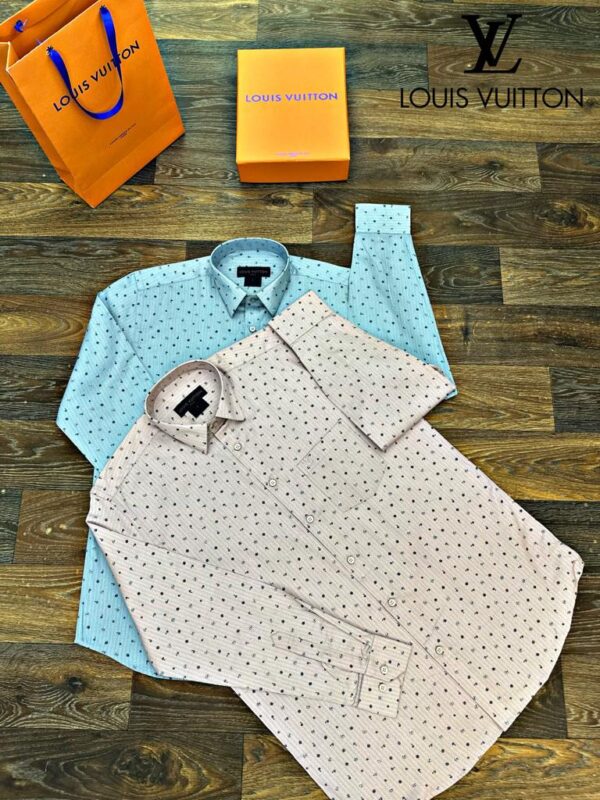 FIRST COPY Louis Vuitton Premium Cotton Fabric Shirts