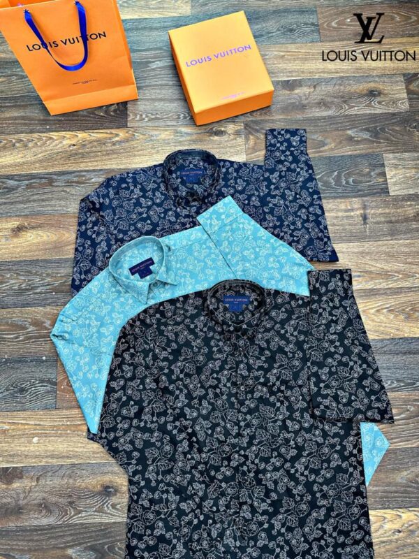 FIRST COPY Louis Vuitton Premium Cotton Fabric Shirts