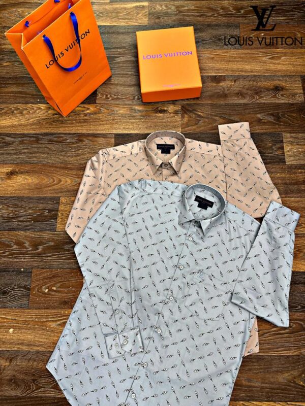 FIRST COPY Louis Vuitton Premium Cotton Fabric Shirts