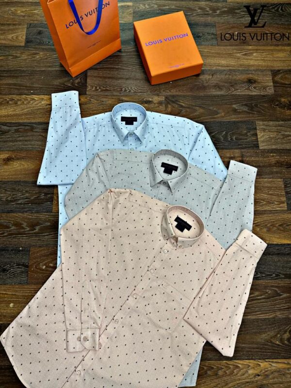 FIRST COPY Louis Vuitton Premium Cotton Fabric Shirts