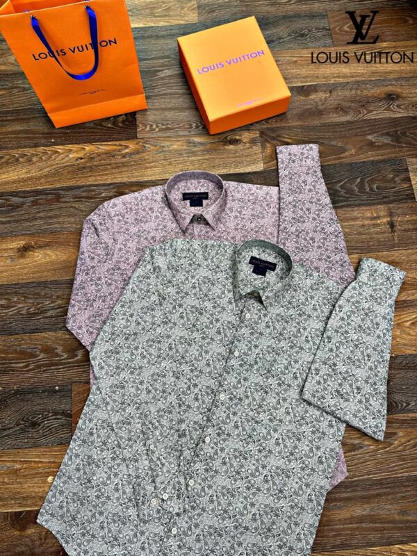 FIRST COPY Louis Vuitton Premium Cotton Fabric Shirts