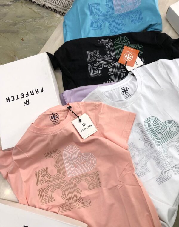 FIRST COPY TORY BURCH LADIES CREWS LYCRA TEES - Image 19