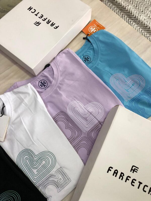 FIRST COPY TORY BURCH LADIES CREWS LYCRA TEES - Image 7