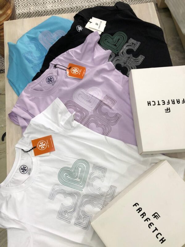 FIRST COPY TORY BURCH LADIES CREWS LYCRA TEES - Image 17