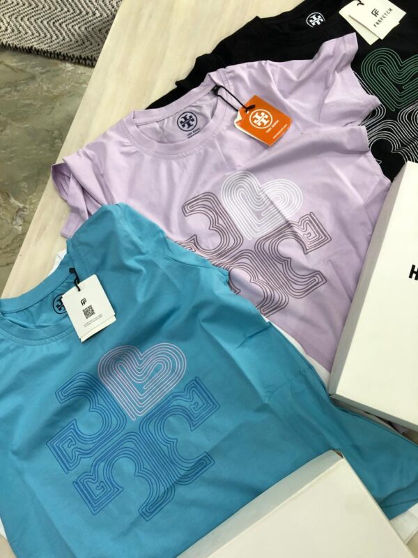 FIRST COPY TORY BURCH LADIES CREWS LYCRA TEES - Image 16