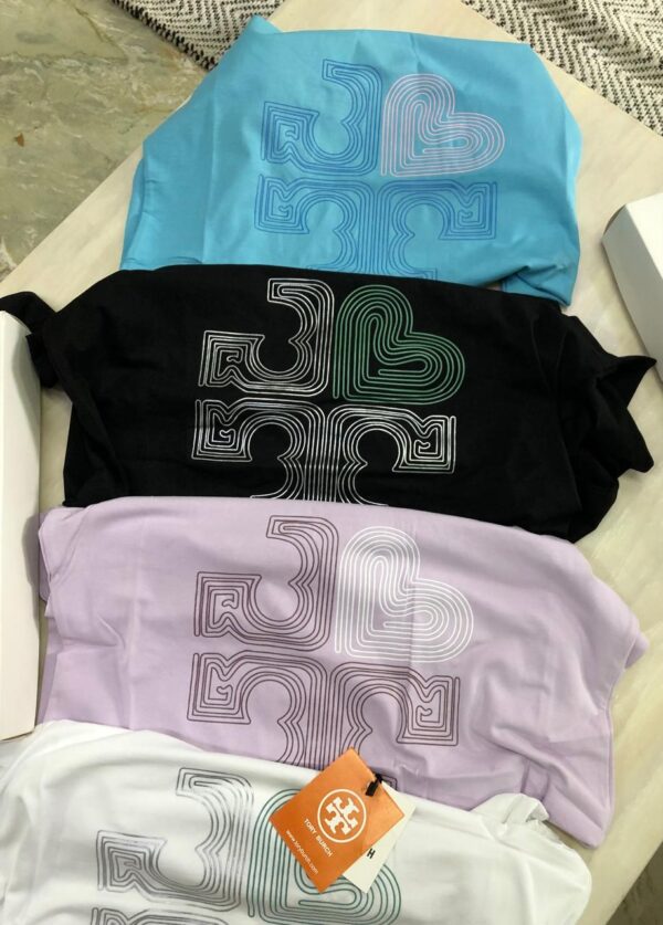 FIRST COPY TORY BURCH LADIES CREWS LYCRA TEES - Image 15
