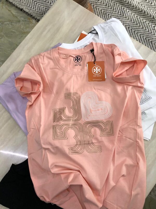 FIRST COPY TORY BURCH LADIES CREWS LYCRA TEES - Image 13