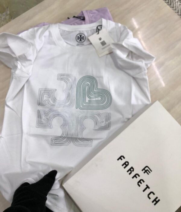 FIRST COPY TORY BURCH LADIES CREWS LYCRA TEES - Image 11