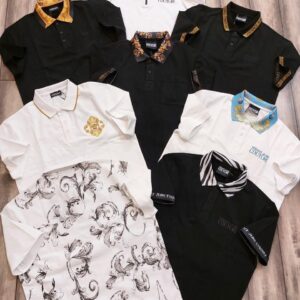 FIRST COPY Versace Latest 2025 Imported Quality Exclusive Polo Tees